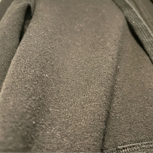 Pink Victoria Secret Black Women’s Hoodie Sweater with design on back Size XS - Picture 8 of 10